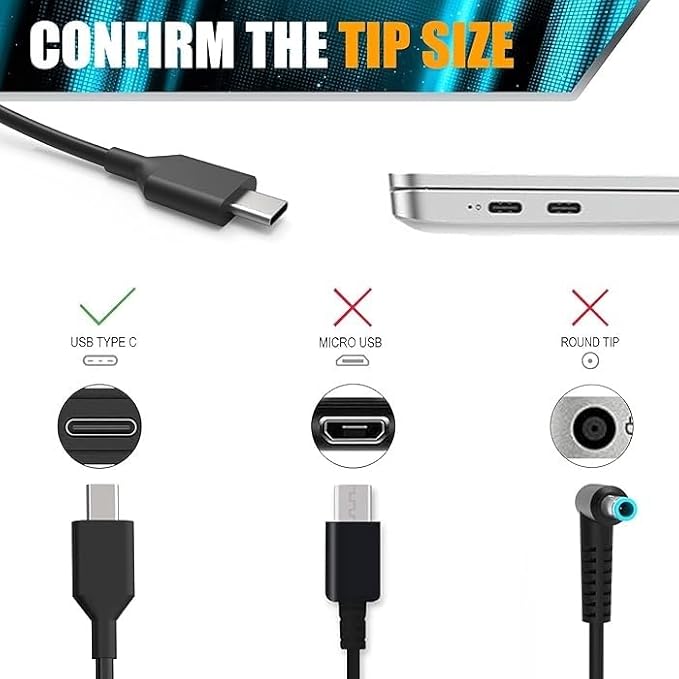 65W USB-C Laptop Replacement Charger - Image 2
